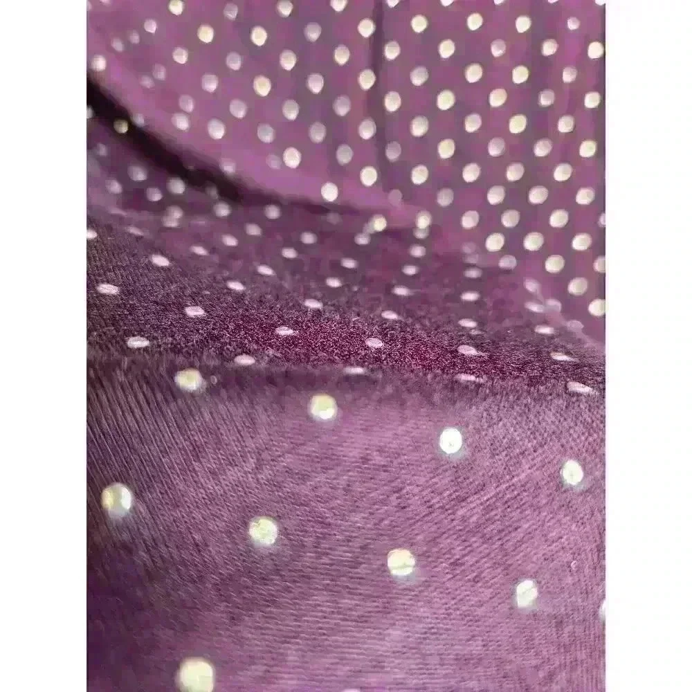 Maurices NWT Burgundy Top With Bronze Studding Size Medium - Picture 2 of 6